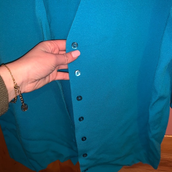 CABLE AND GAUGE MATCHING SWEATER SET - Picture 4 of 8